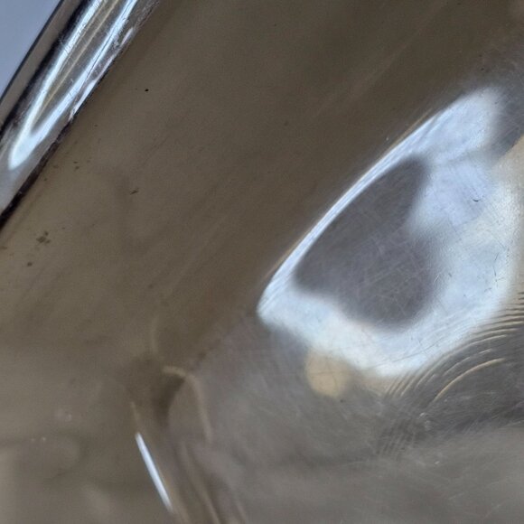 Pyrex Amber Brown Cake Pan 3qt baking dish Fireside glass casserole 233N - Picture 8 of 9